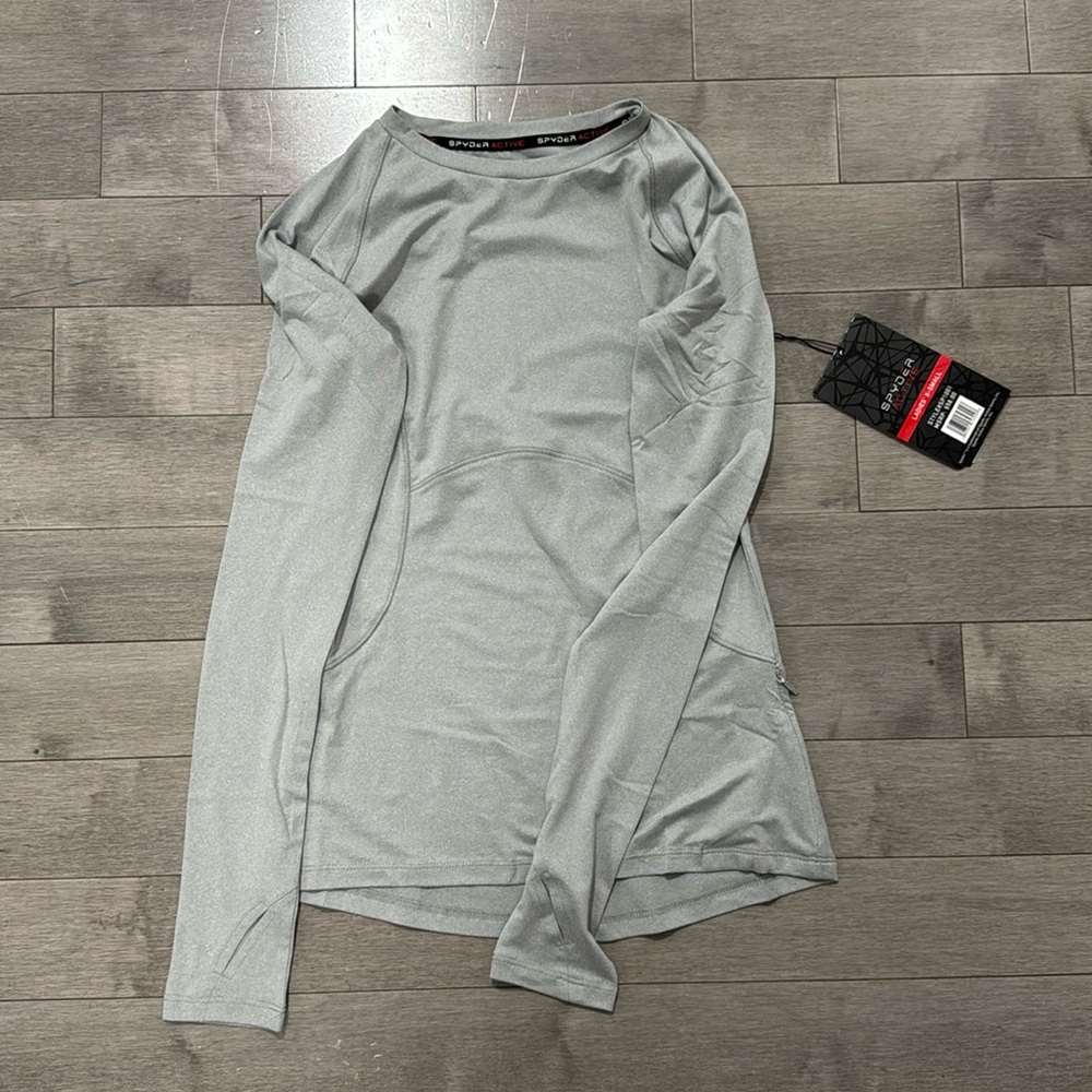 Spyder long sleeve dry fit shirt